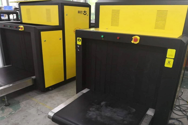 韻達快遞在創藝龍定制的安檢機