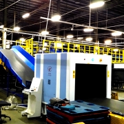 天津德邦物流中心與我司達成合作，龍門安檢機安裝調試正式使用